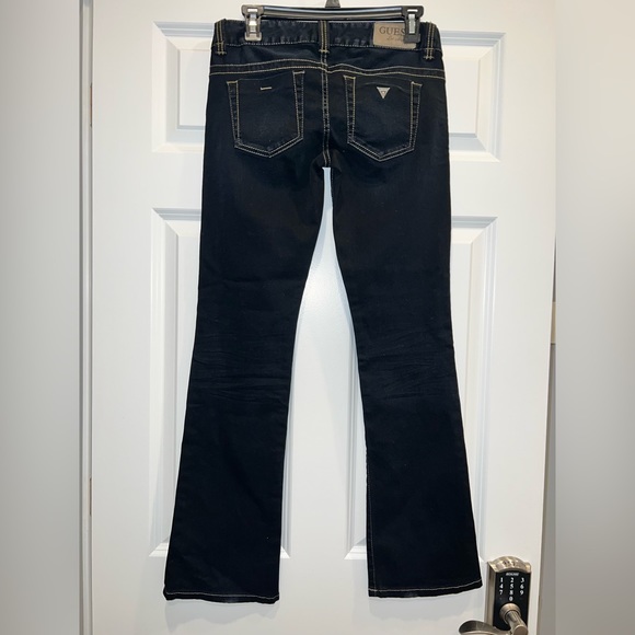 Beautiful dark blue low rise guess jeans size 27 - Picture 7 of 7